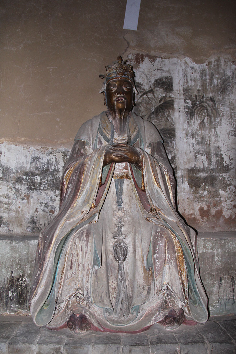 上寺地藏阁（都市王黄塑像）