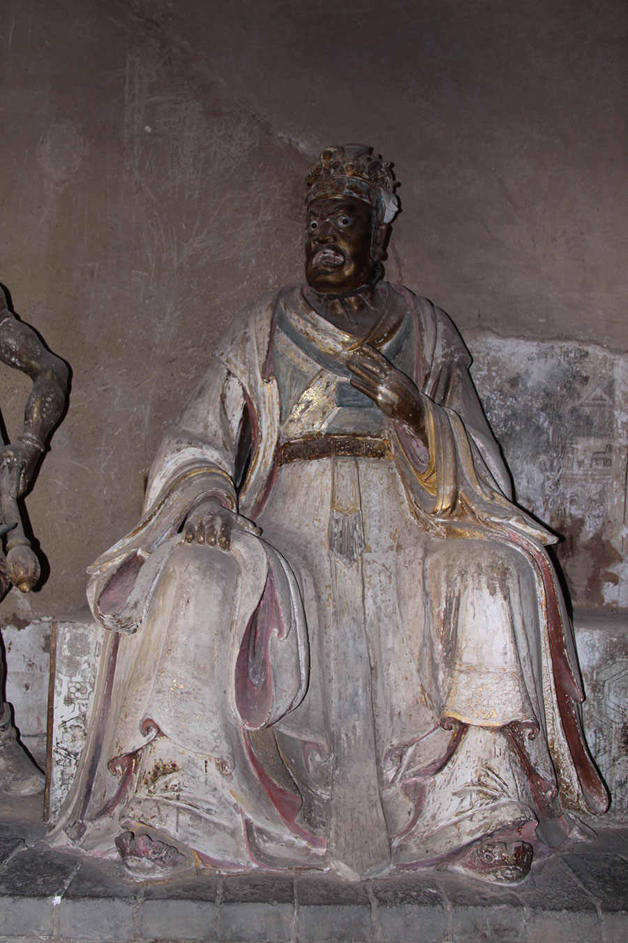 上寺地藏阁（阎罗天子包塑像）