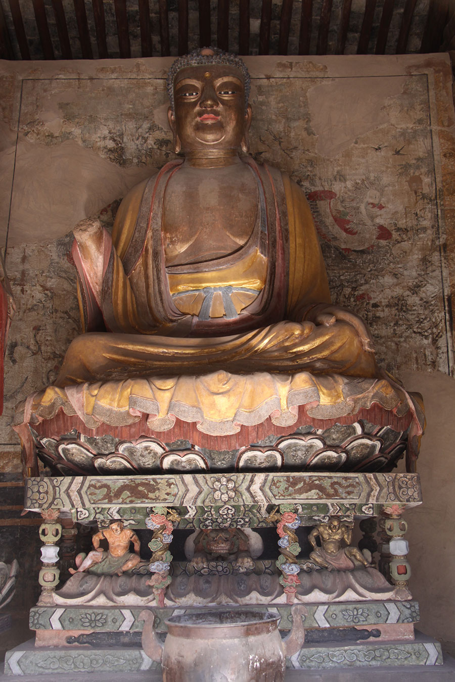 上寺释迦殿彩塑（释迦牟尼塑像）