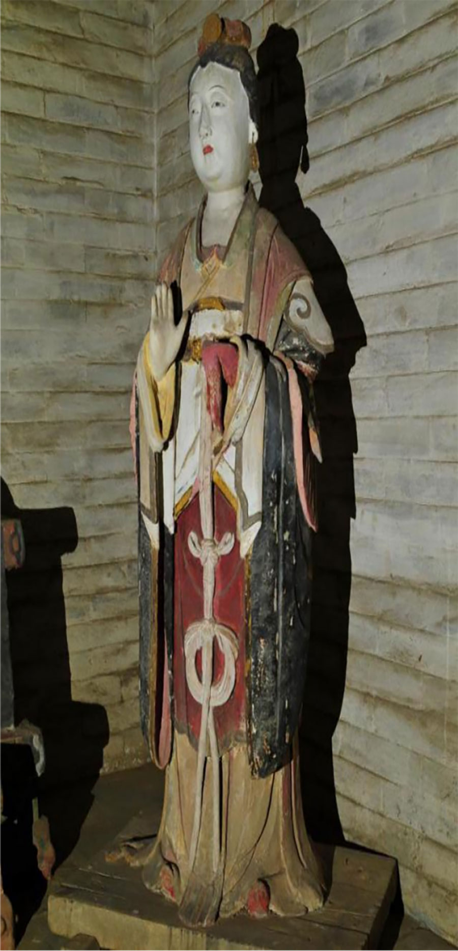 东岳殿贾氏东侧侍女